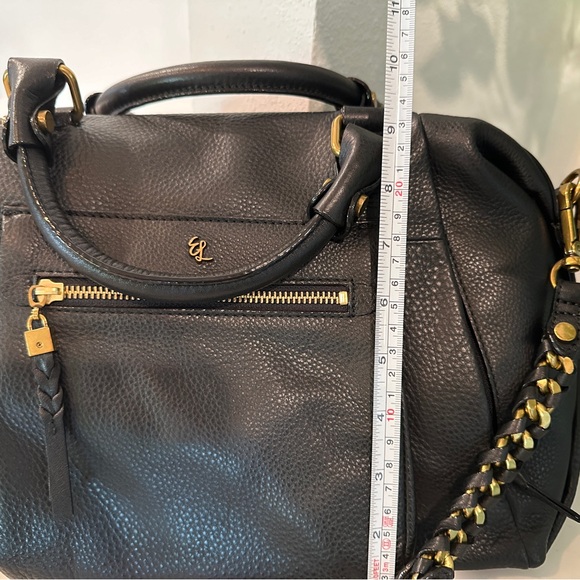 Black EUC leather satchel - Picture 3 of 6